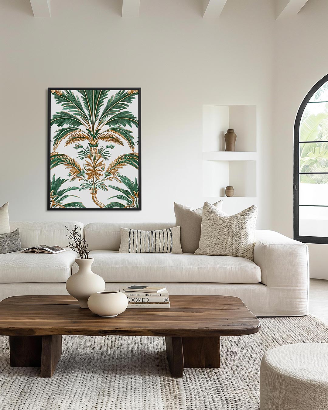 Botanische illustratie – staand wanddecoratie kunstwerk