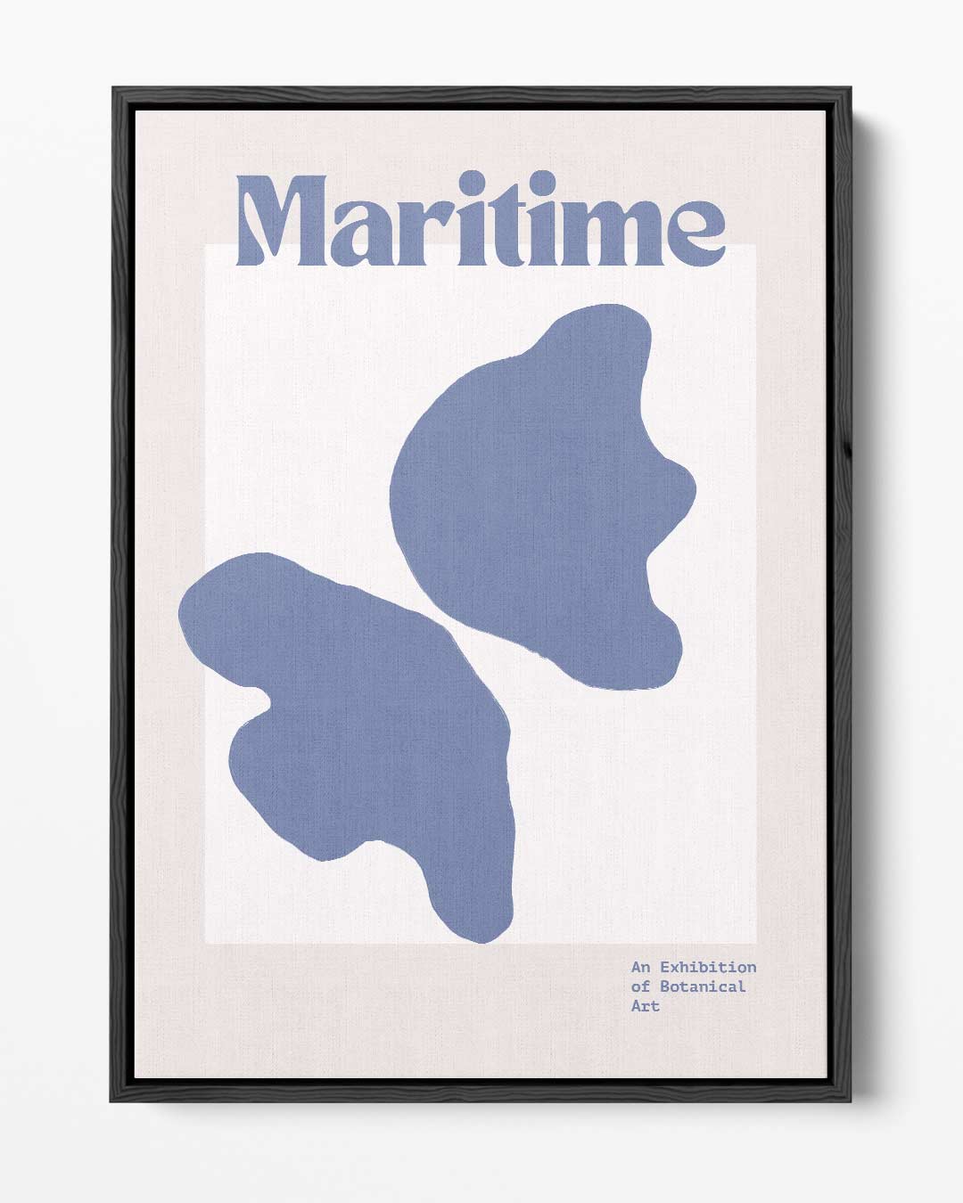 Maritiem Botanisch Mysterie – portret kunstwerk als wanddecoratie