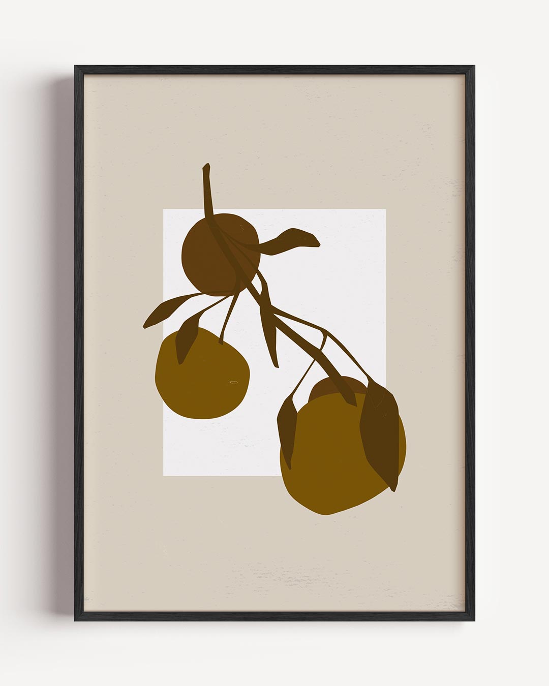 Rustieke Fruitkunstposter – bloemen portret poster als wanddecoratie