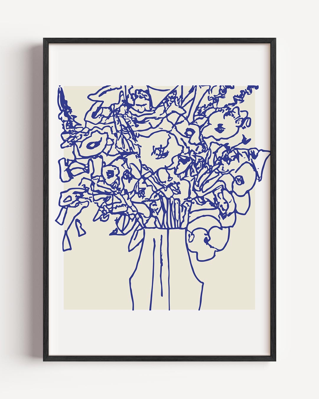 Bloemenpracht – keuken portret poster als wanddecoratie