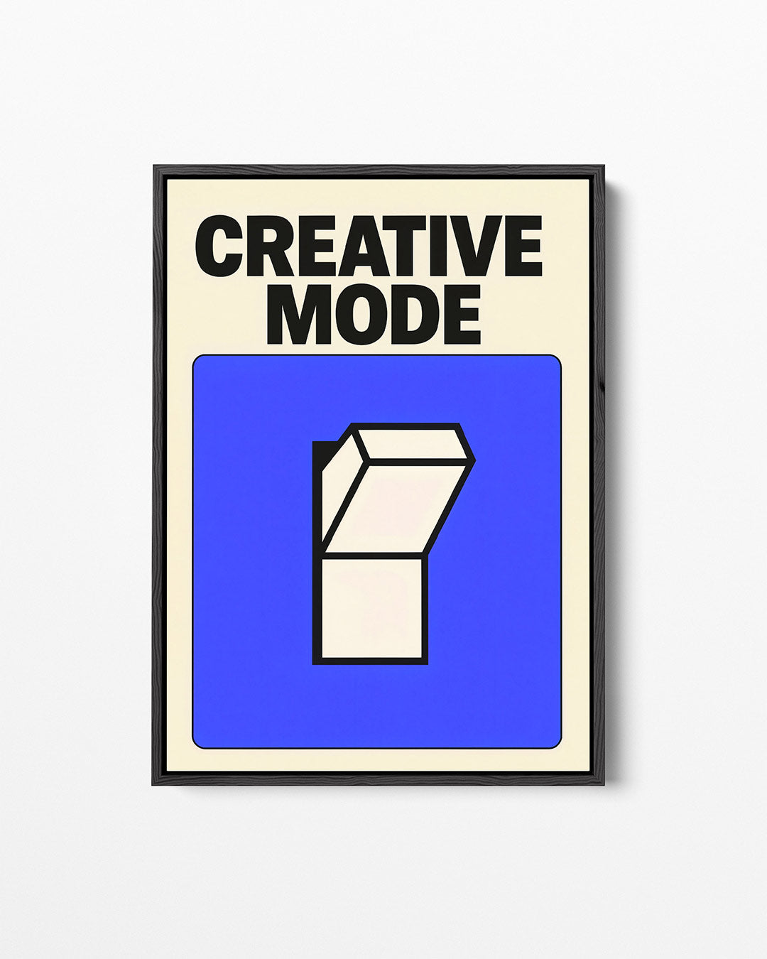 Creatieve geometrie – staand wanddecoratie kunstwerk