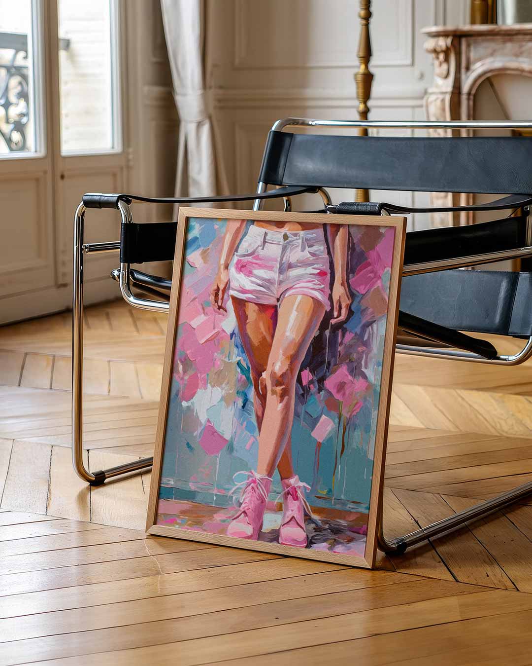 Stralende Stijlvolle Kunst – staande muurposter voor Pasen