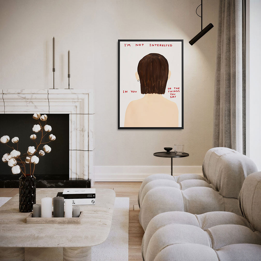 Portret – moderne staande wandkunst