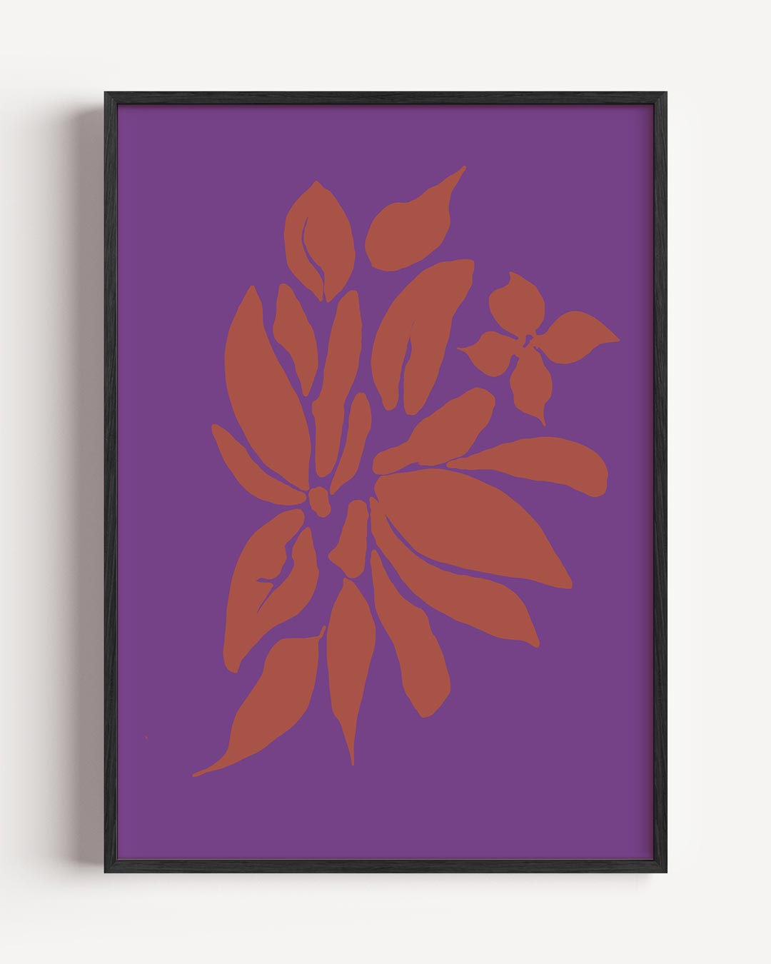 Kleurrijke Bloemenpracht – bloemen portret poster als wanddecoratie
