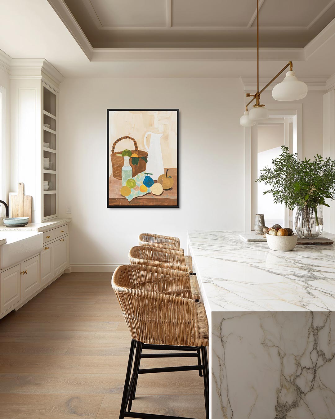 Fruit en natuur – staand wanddecoratie kunstwerk