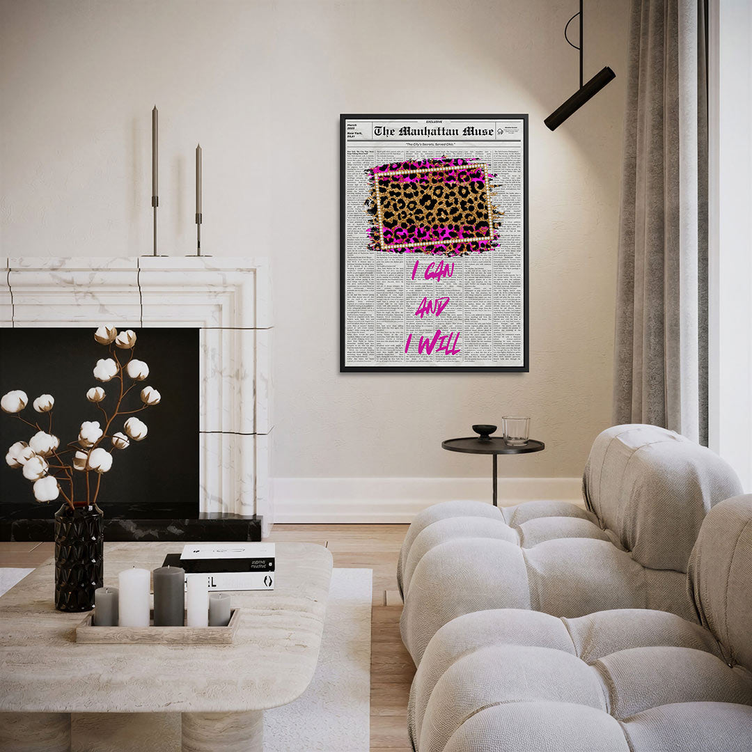 Dierlijke inspiratie – staand wanddecoratie kunstwerk