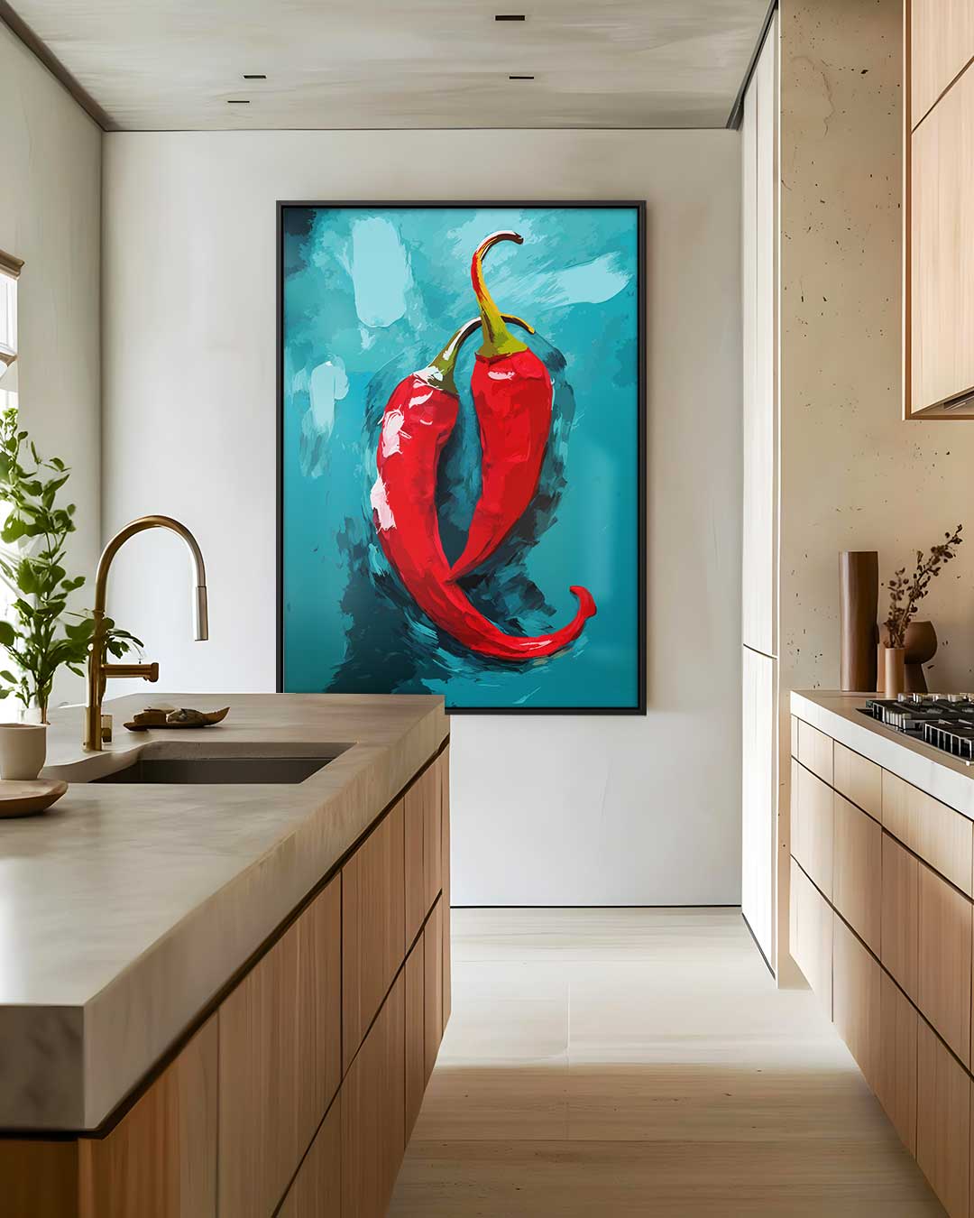 Spice Up Your Space – staand kunstwerk voor modern interieur