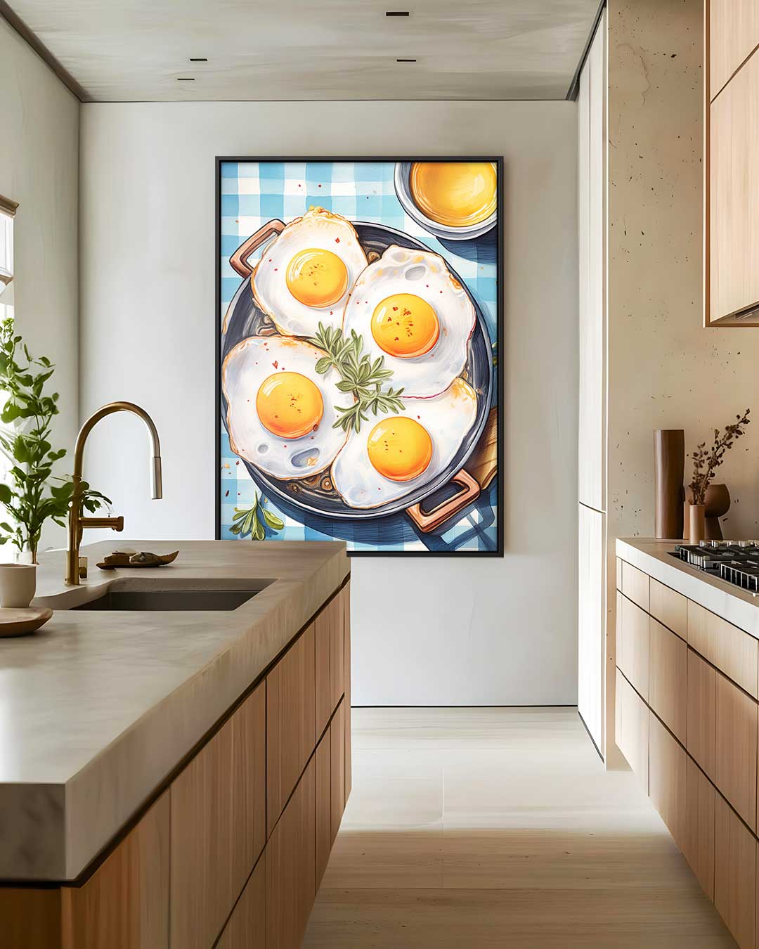 Kunstzinnige Ochtend Rust – staand kunstwerk voor modern interieur