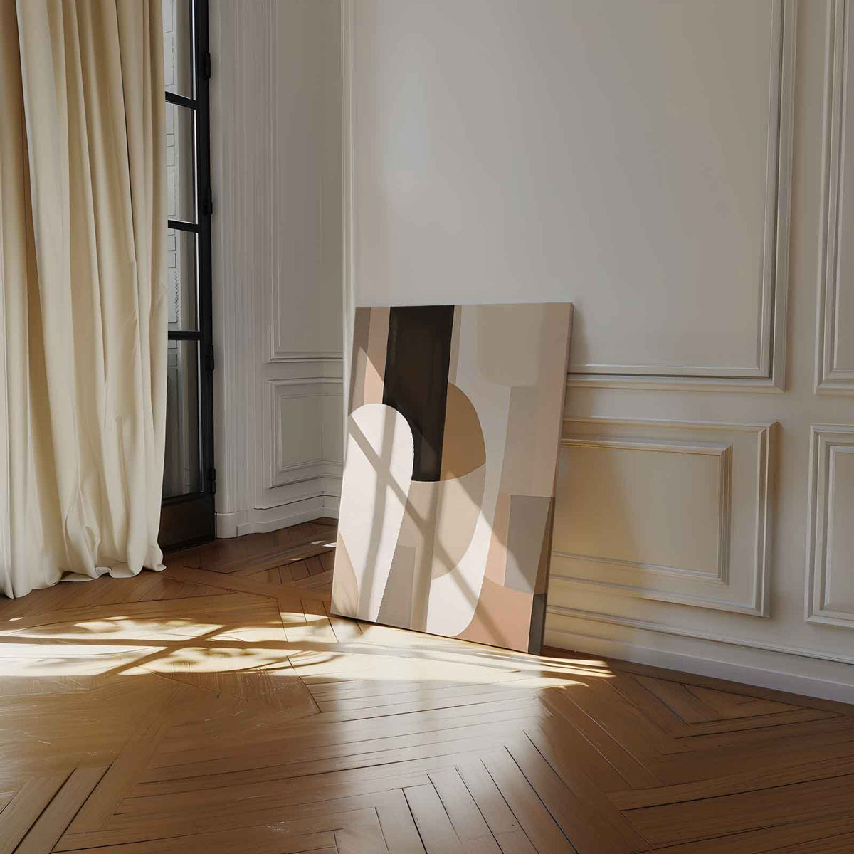 Aardse Harmonie – portret kunstwerk als wanddecoratie, afbeelding 14