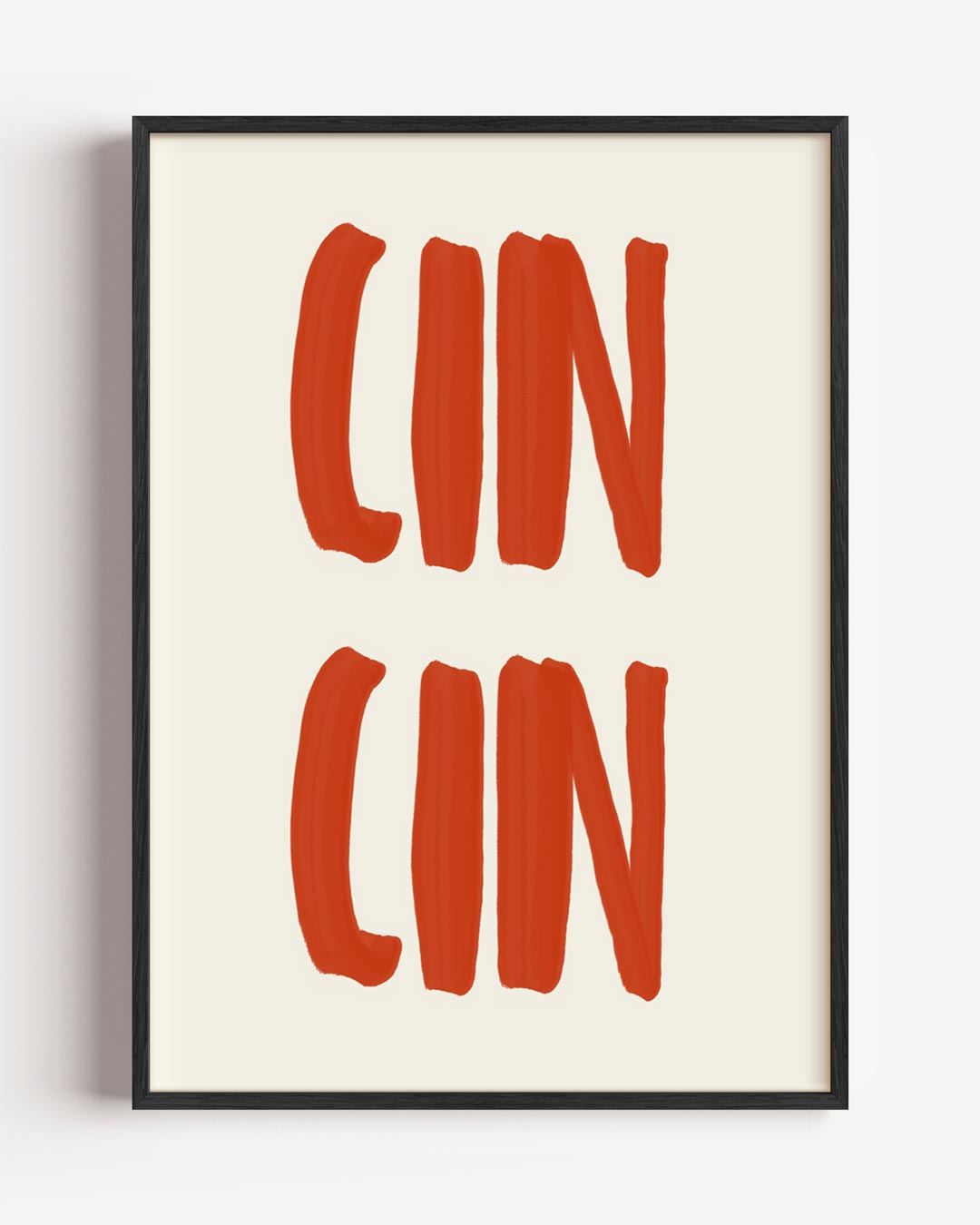 Hippe Cin Cin – keuken portret poster als wanddecoratie