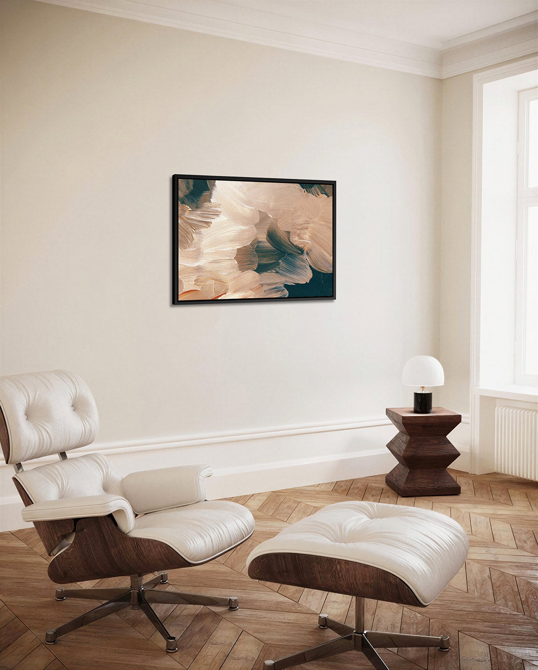 Penseelstreken – alternatieve weergave van het kunstwerk