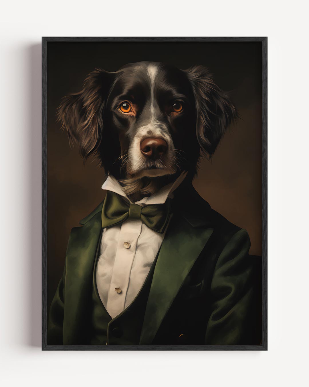 Stijlvolle Hondenportret – dieren portret poster als wanddecoratie