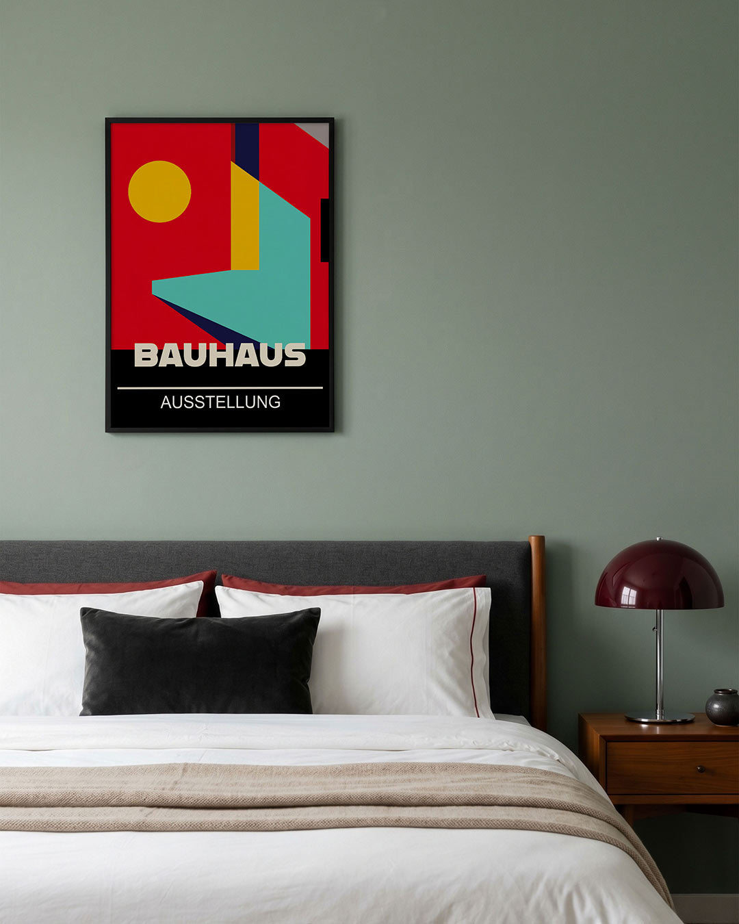 Abstracte – geometrische poster in Bauhaus-stijl van WallArtistic