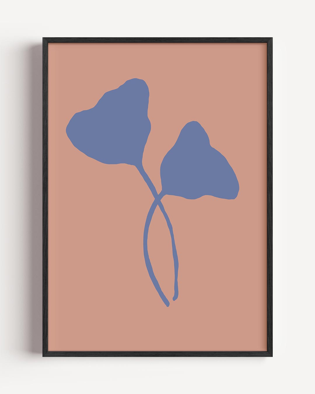 Minimalistische Botanische – bloemen portret poster als wanddecoratie
