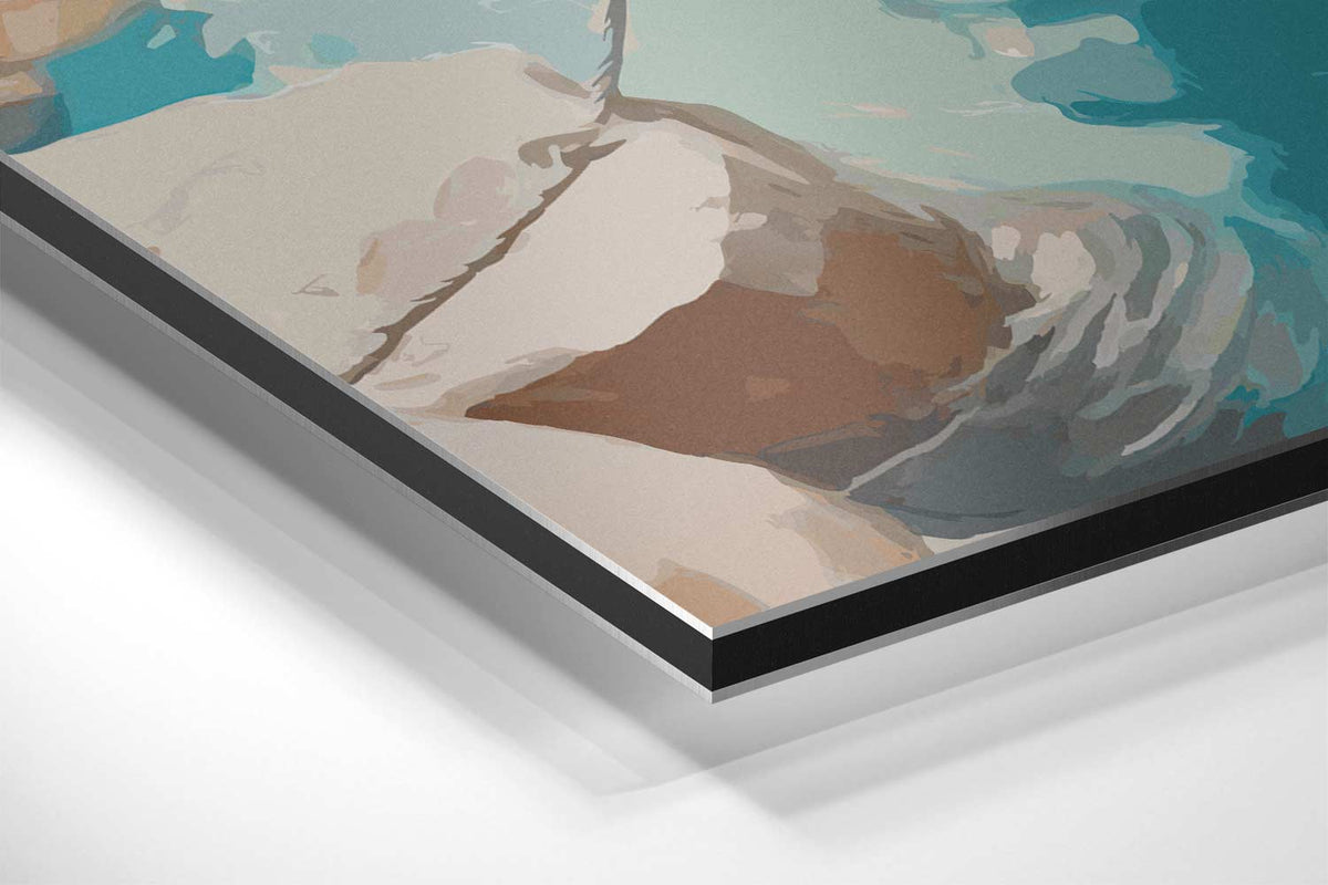 Rustige Boottocht – canvas kunstwerk als wanddecoratie