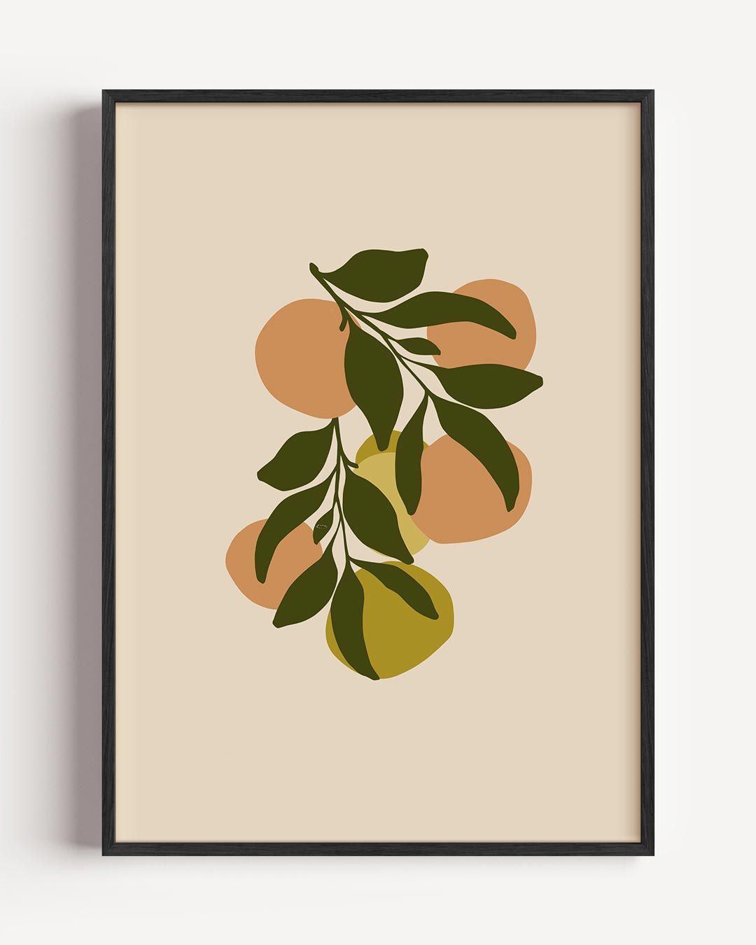 Botanische Kunstposter – bloemen portret poster als wanddecoratie