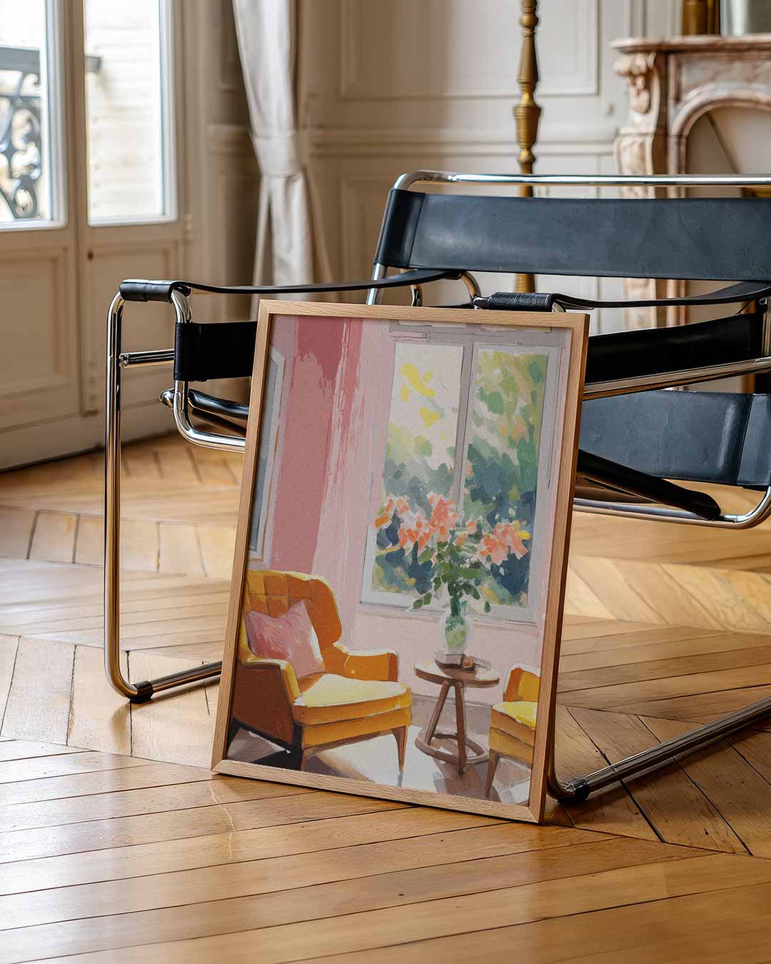 Zonovergoten Interieur Sfeerposter – zomer portret poster, afbeelding 7