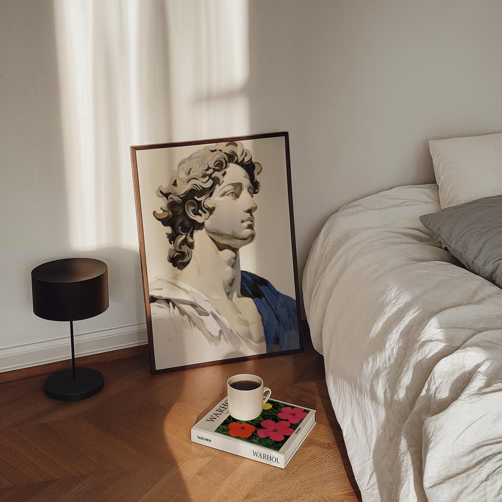 Klassieke Kracht – staande Popart wanddecoratie van WallArtistic