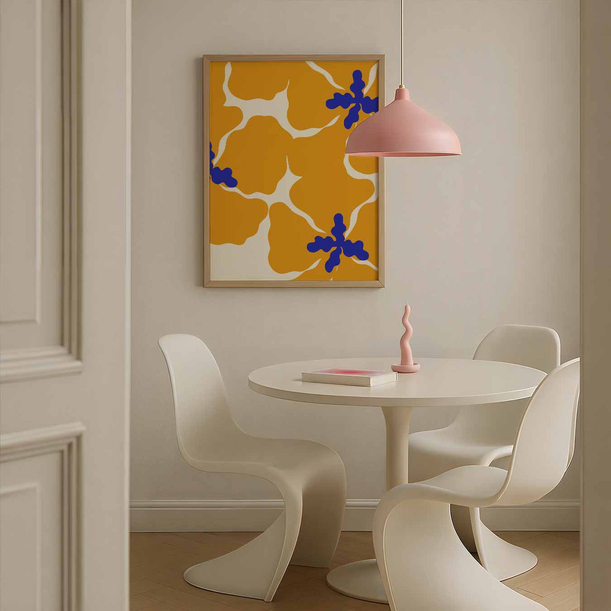 Bloemrijke Fantasie – bloemen poster in staand formaat