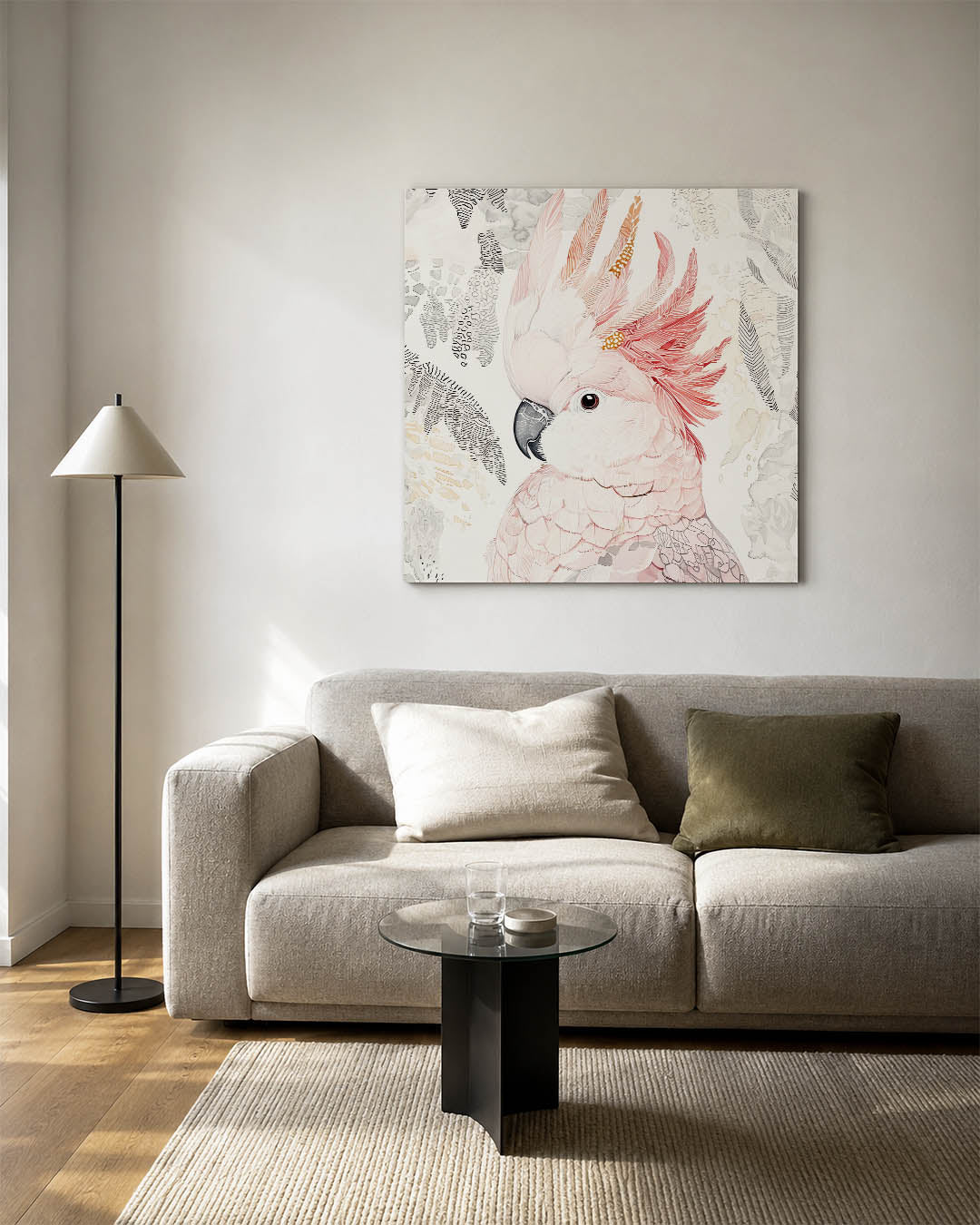 Vogeldetail illustratie kunstwerk – detailweergave – dit werk toont een gedetailleerde vogel met sierlijke veren en subtiele