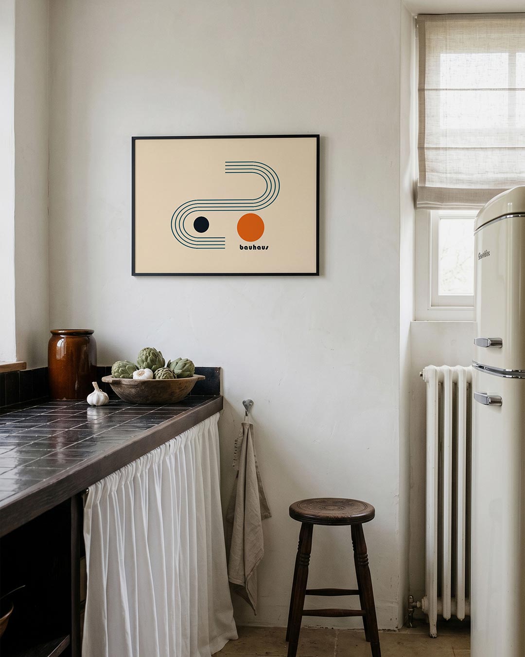 Abstracte – geometrische poster in Bauhaus-stijl van WallArtistic