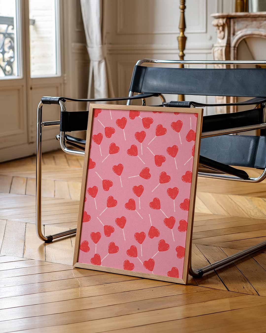 Zoete Hartjes Lolly – zomer portret poster, afbeelding 7