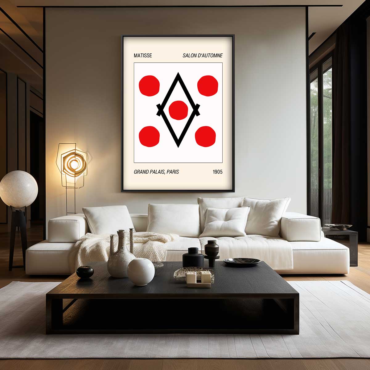 Stijlvol Matisse Posterontwerp – staand kunstwerk voor modern interieur