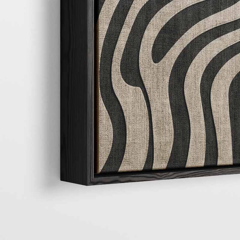 Golvend Ritme Wandkunst – plexiglas kunstwerk als wanddecoratie