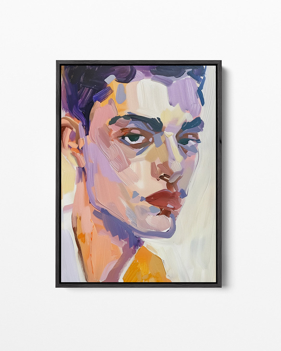 Portretstudie – staand wanddecoratie kunstwerk