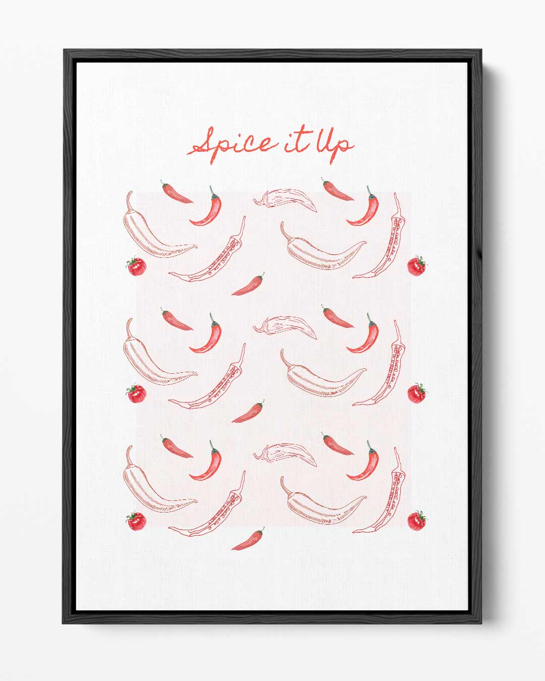 Spice It Up Poster – portret kunstwerk als wanddecoratie