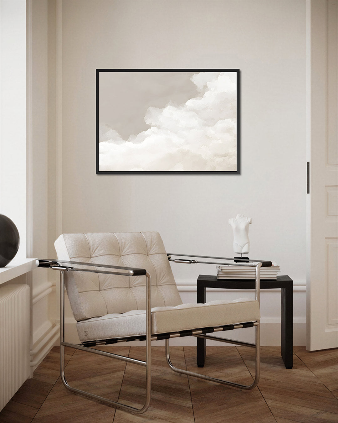 Zachte wolken – kunstwerk op canvas, dibond of plexiglas