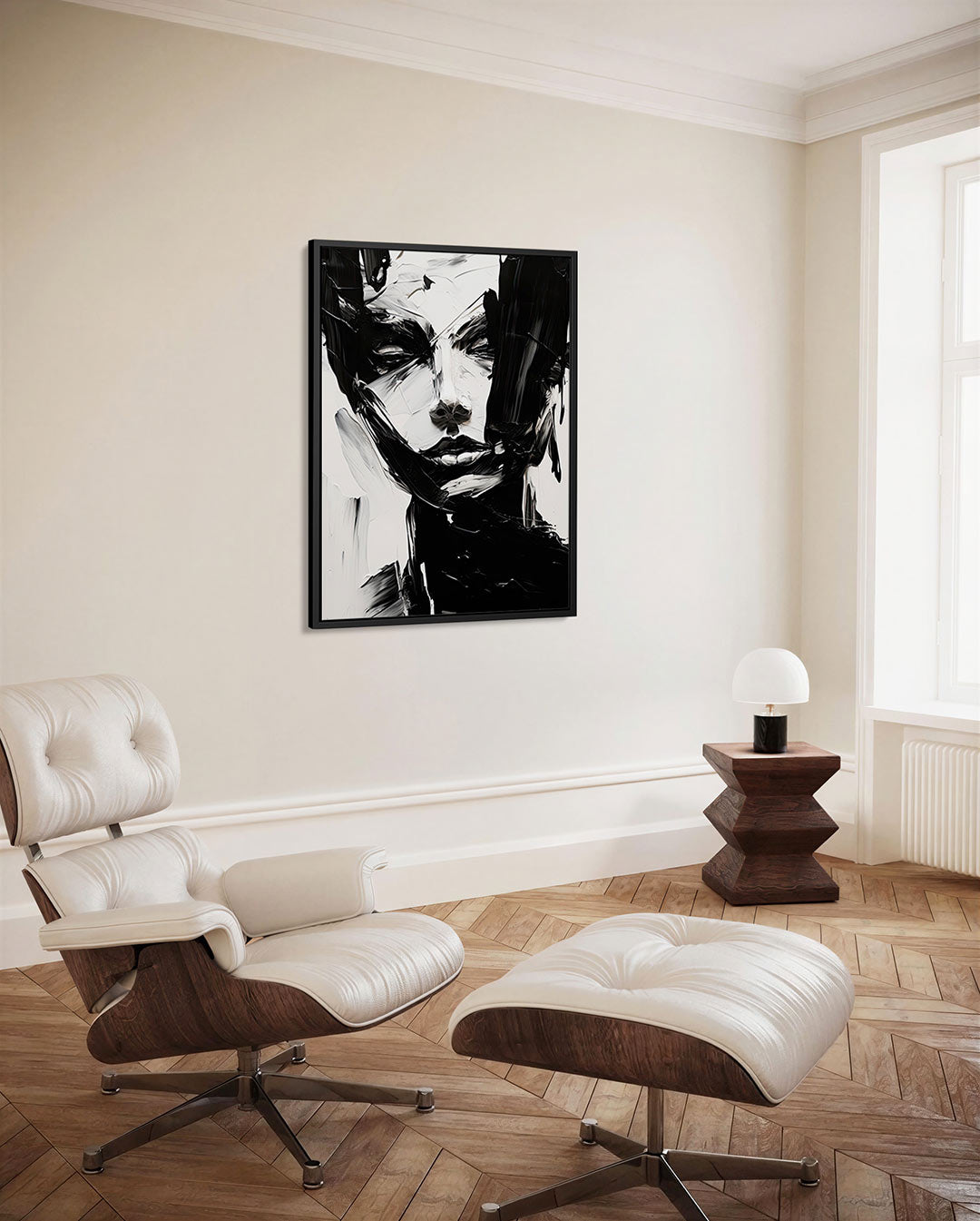 Abstracte – decoratief kunstwerk voor aan de muur