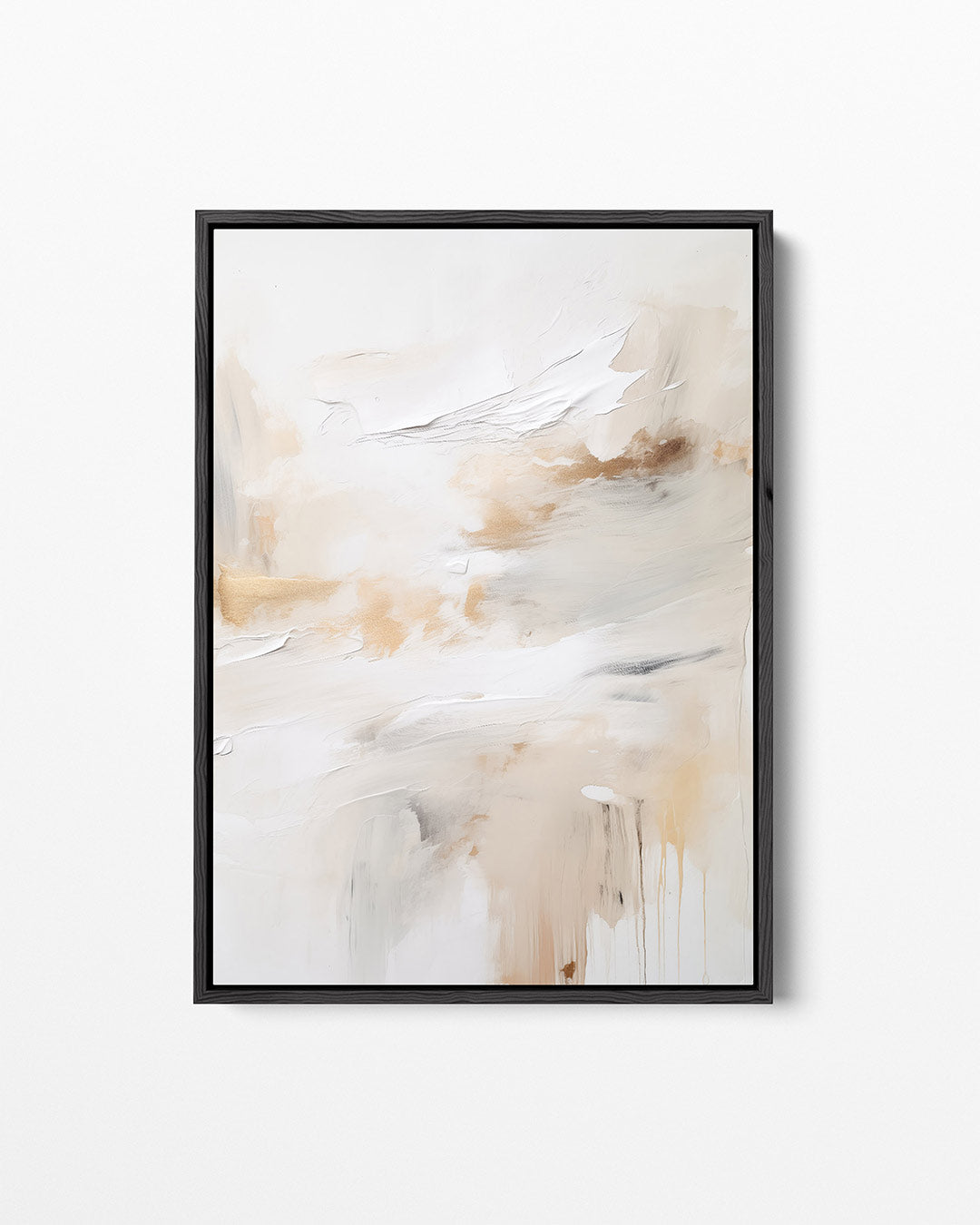Zachte kleuren compositie – staand wanddecoratie kunstwerk
