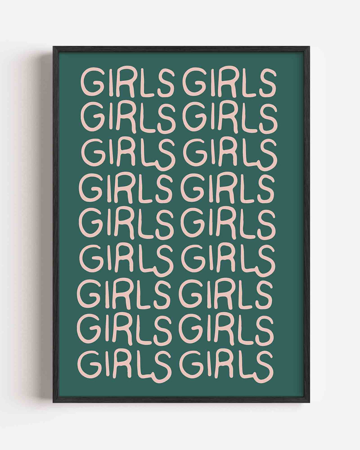 Herhaling van girls – Pop Art portret poster als wanddecoratie