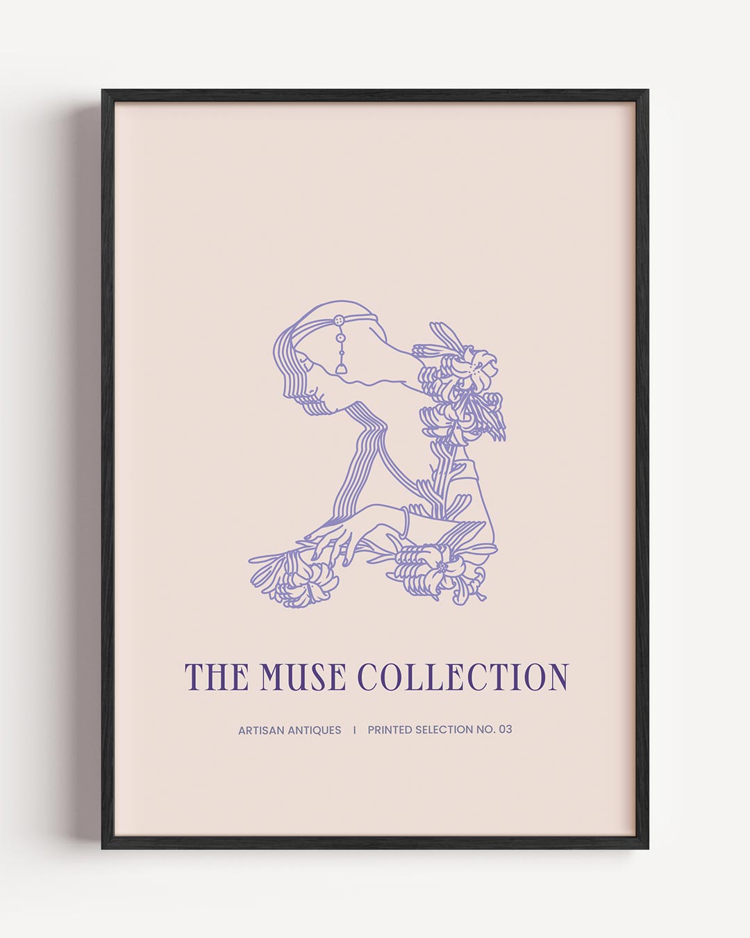 The Muse Collection – mindfulness portret poster als wanddecoratie