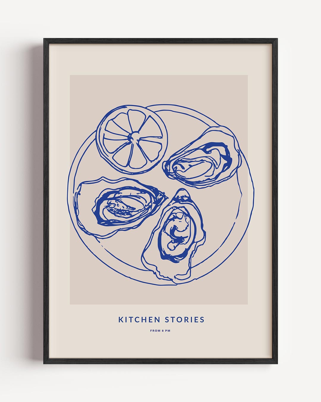 Elegante Keukenverhalen – keuken portret poster als wanddecoratie