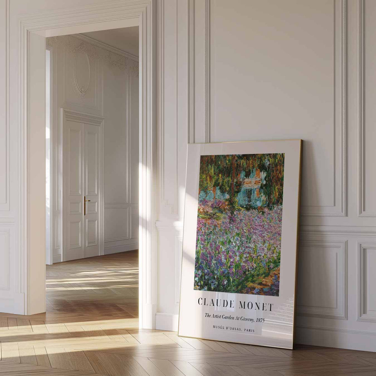 Tuin van de Kunstenaar – urban poster in staand formaat
