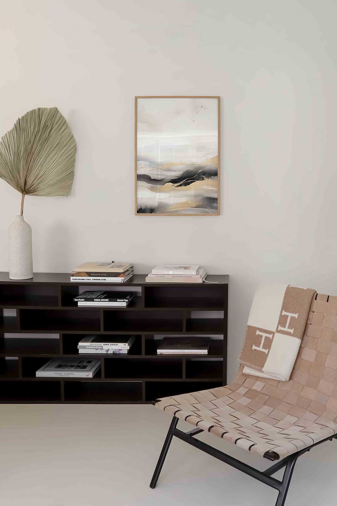 Abstracte landschappen – natuur poster in staand formaat