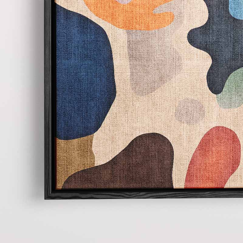 Kleurenexpeditie – modern portret kunstwerk van WallArtistic