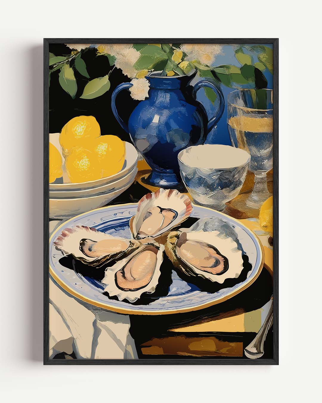 Elegante Stilleven – keuken portret poster als wanddecoratie