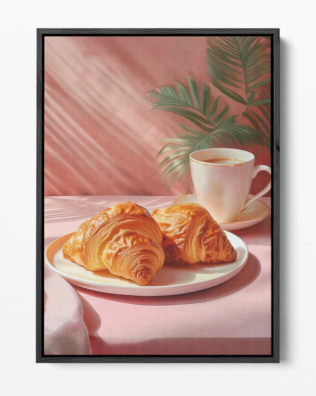 Ochtend Sereniteit – portret kunstwerk als wanddecoratie