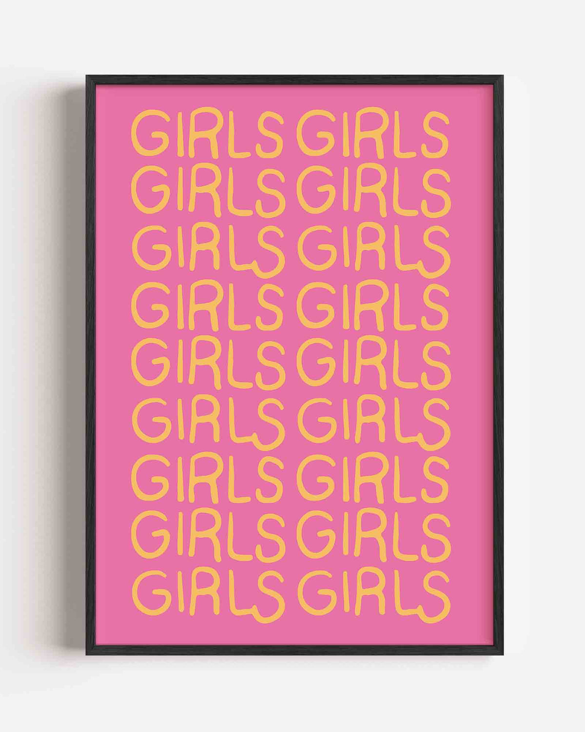 Herhaling van girls – Pop Art portret poster als wanddecoratie