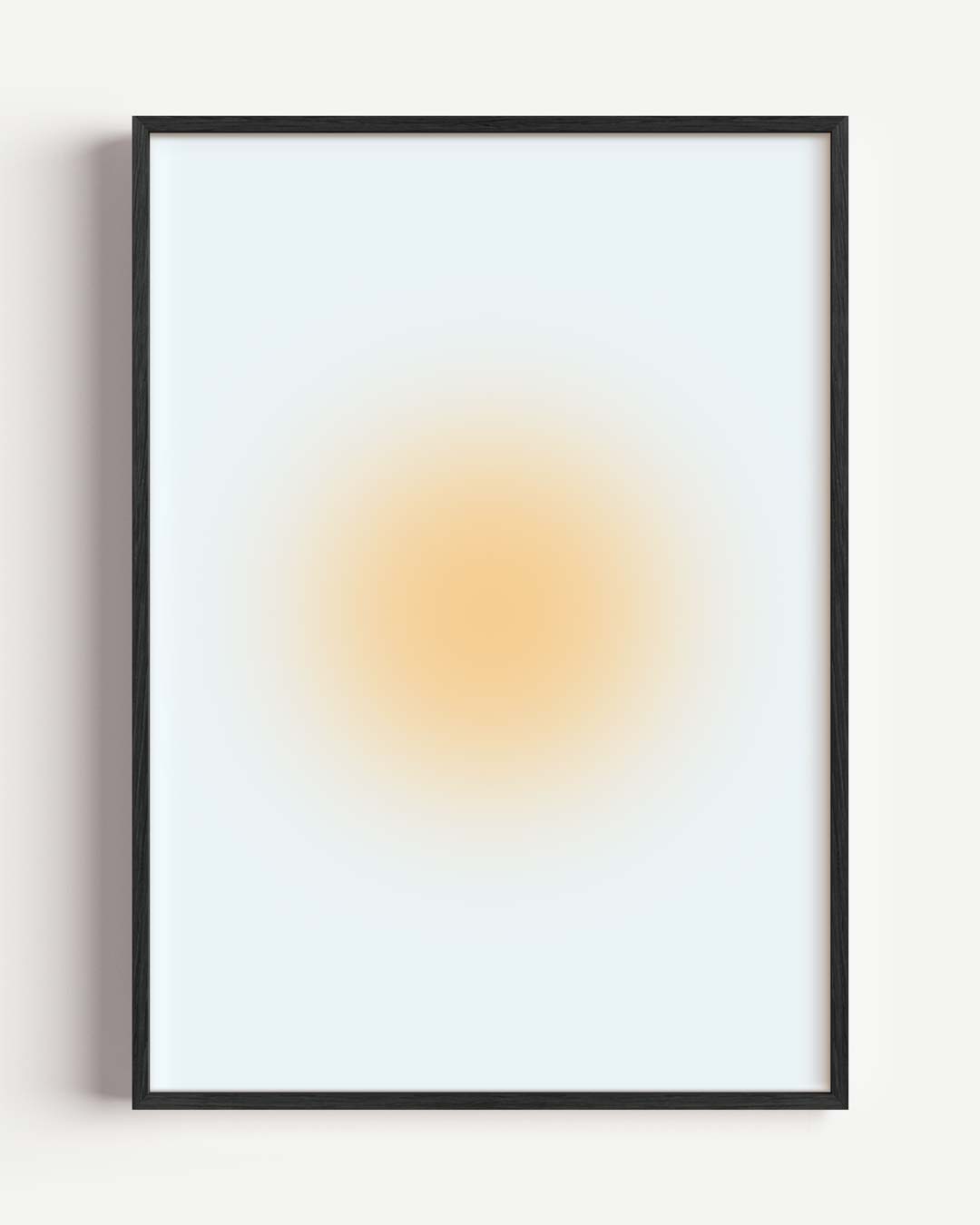 Zonnige Vintage Stijl – mindful portret poster als wanddecoratie