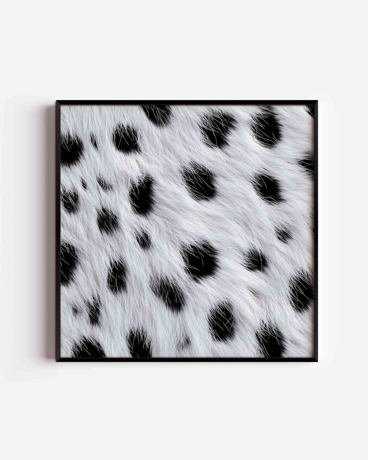 Gevlekte vacht – jungle vierkante poster als wanddecoratie
