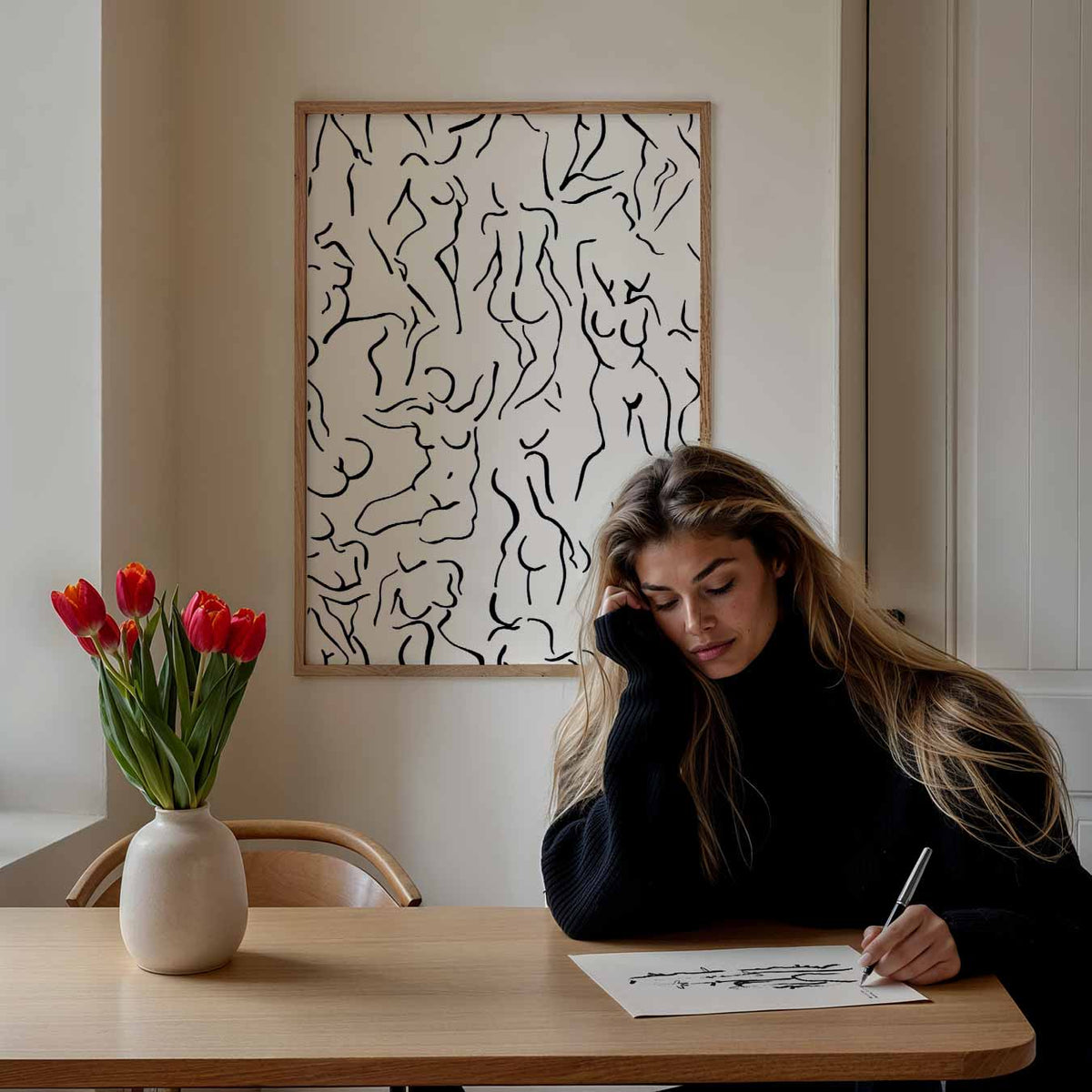 Elegante Lijsten – Popart poster als moderne urban wanddecoratie
