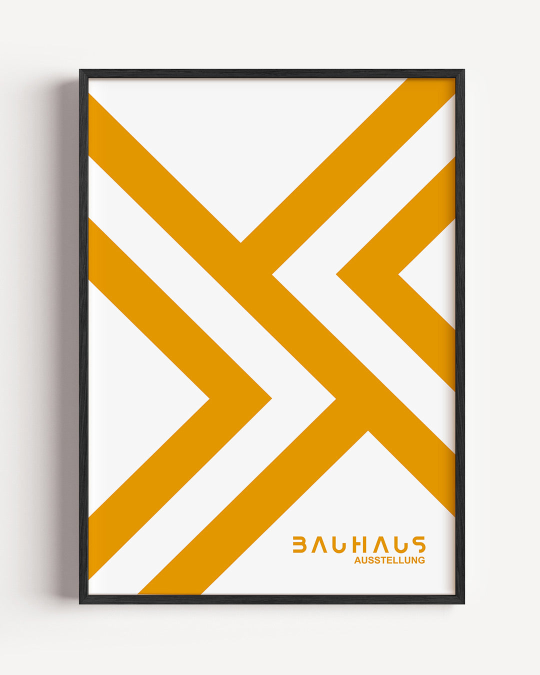 Lijnen en vlakken – staande Bauhaus poster als wanddecoratie