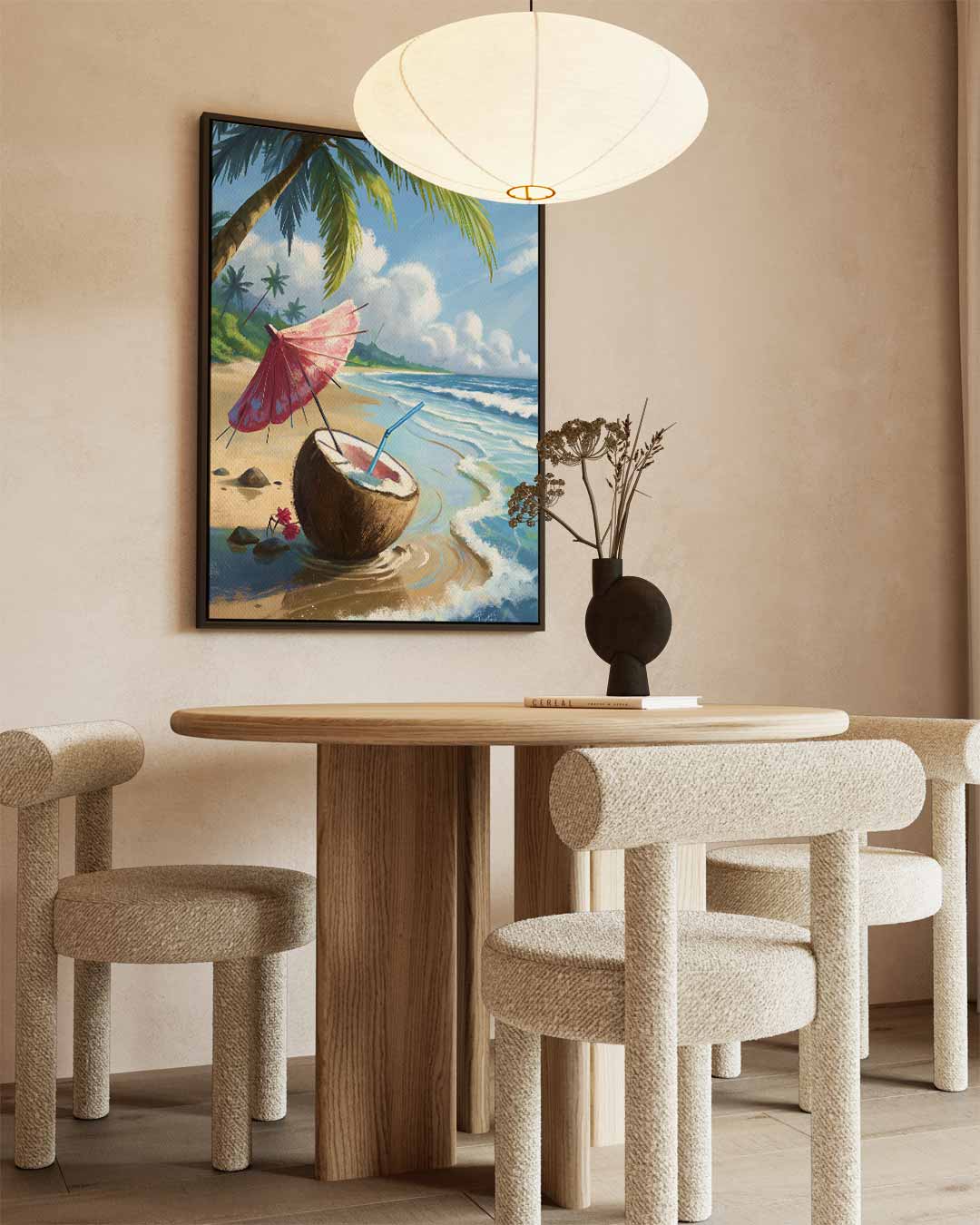 Tropische Dagdroom – staand kunstwerk voor modern interieur