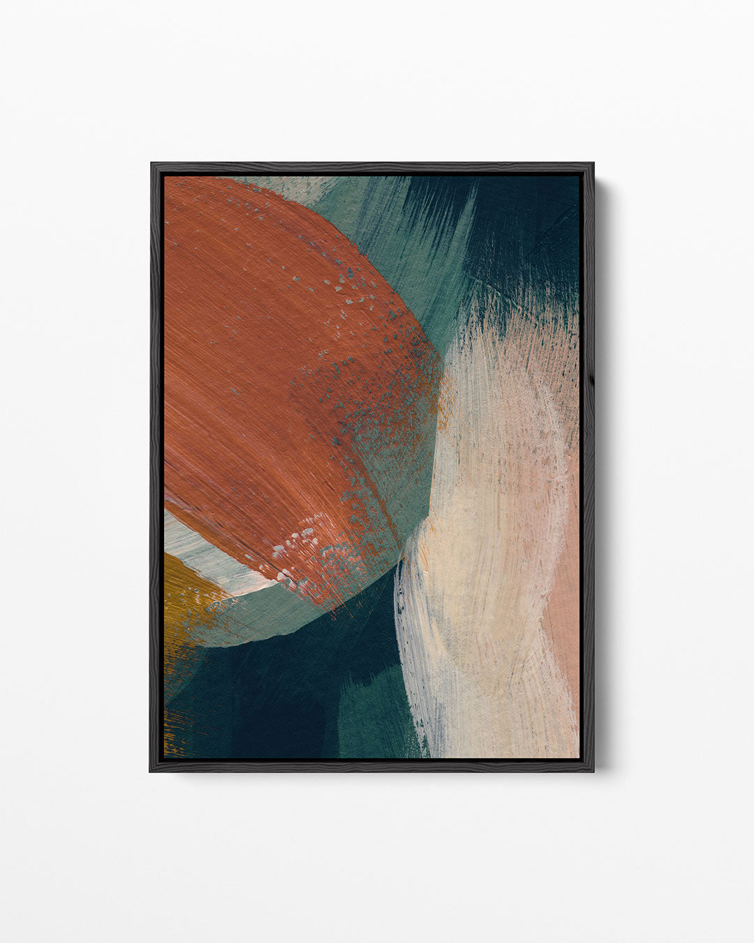 Dynamische kleurvlakken – staand wanddecoratie kunstwerk