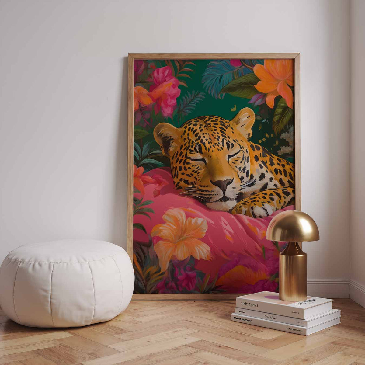 Tropische Droomsafari – dieren poster in staand formaat