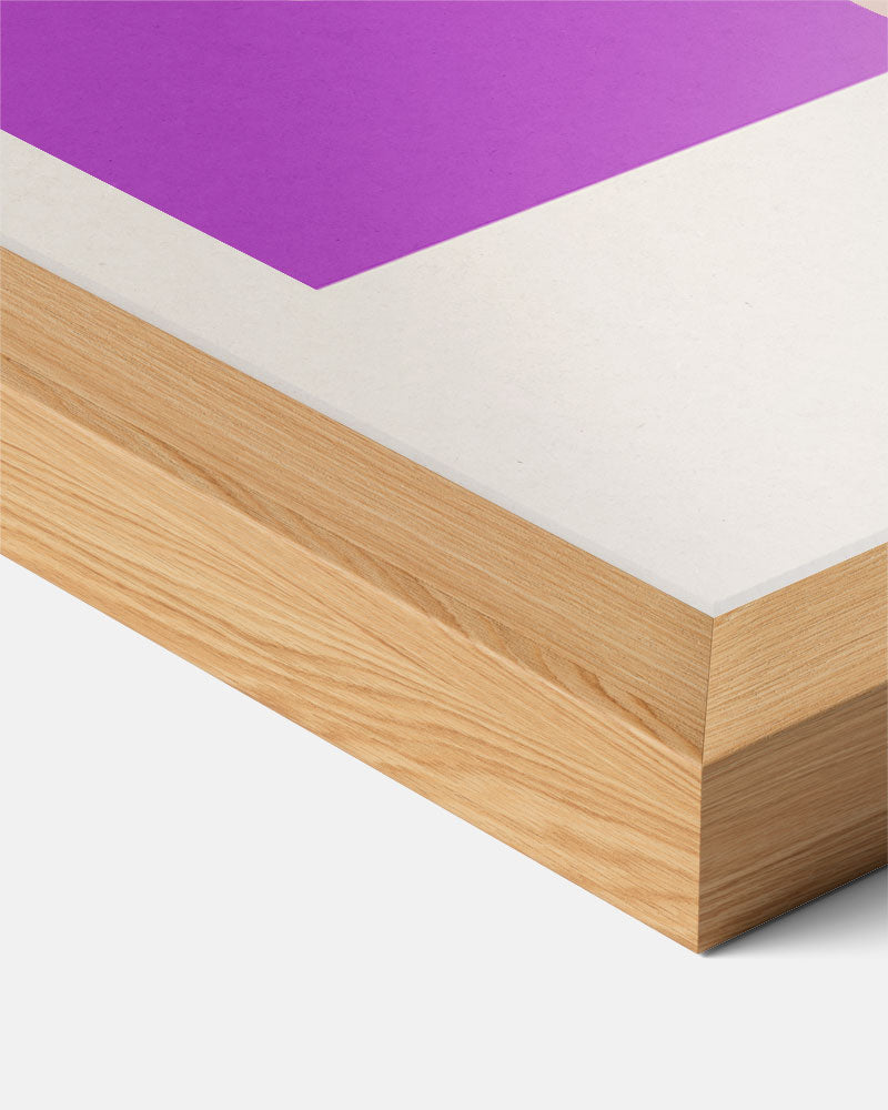 Abstracte Kunst – staande tekst wanddecoratie van WallArtistic